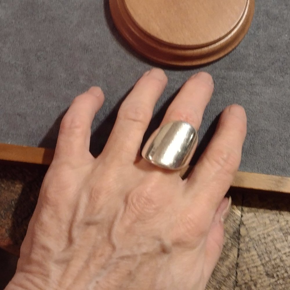Sterling Silver Simon Sebbag Designs Modernist Ring Size 6